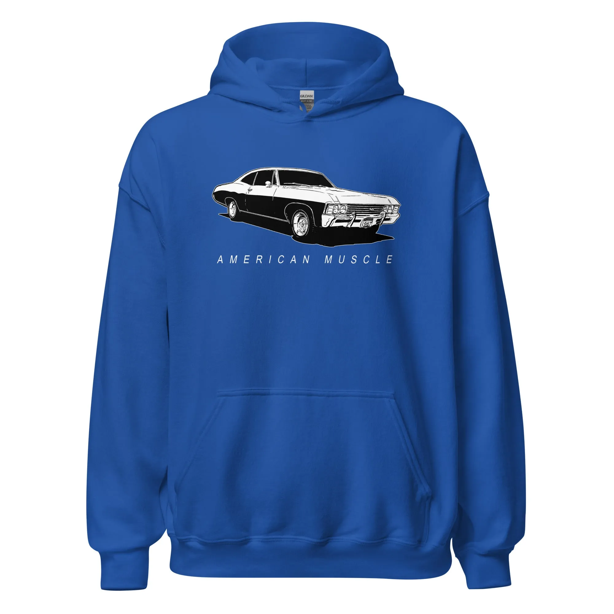 1967 Impala Hoodie American Muscle Car Sweatshirt