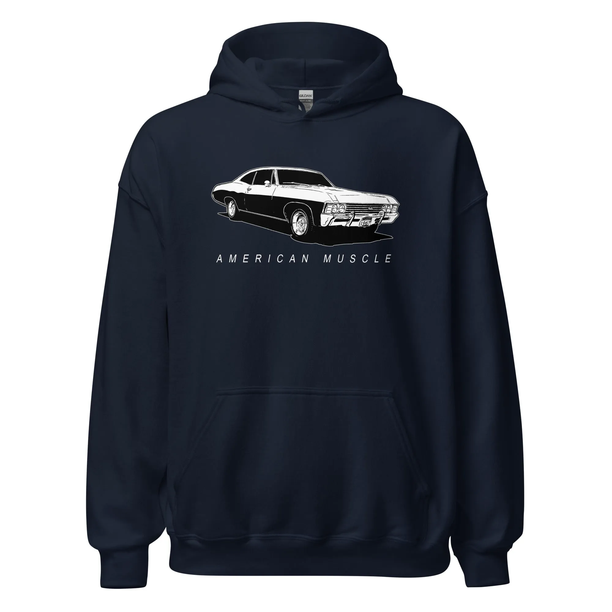 1967 Impala Hoodie American Muscle Car Sweatshirt