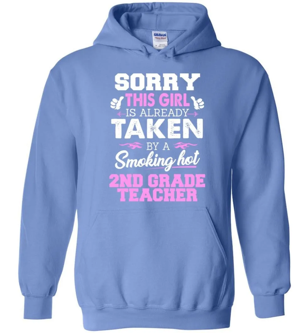 2nd Grade Teacher Shirt Cool Gift for Girlfriend, Wife or Lover - Hoodie