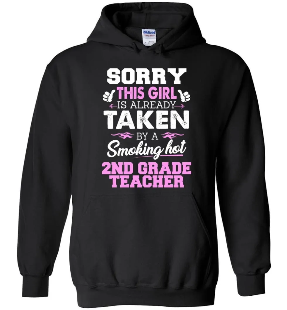 2nd Grade Teacher Shirt Cool Gift for Girlfriend, Wife or Lover - Hoodie