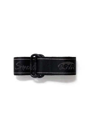 9S1R x Smoke Rise Nylon Webbing Belt - Black