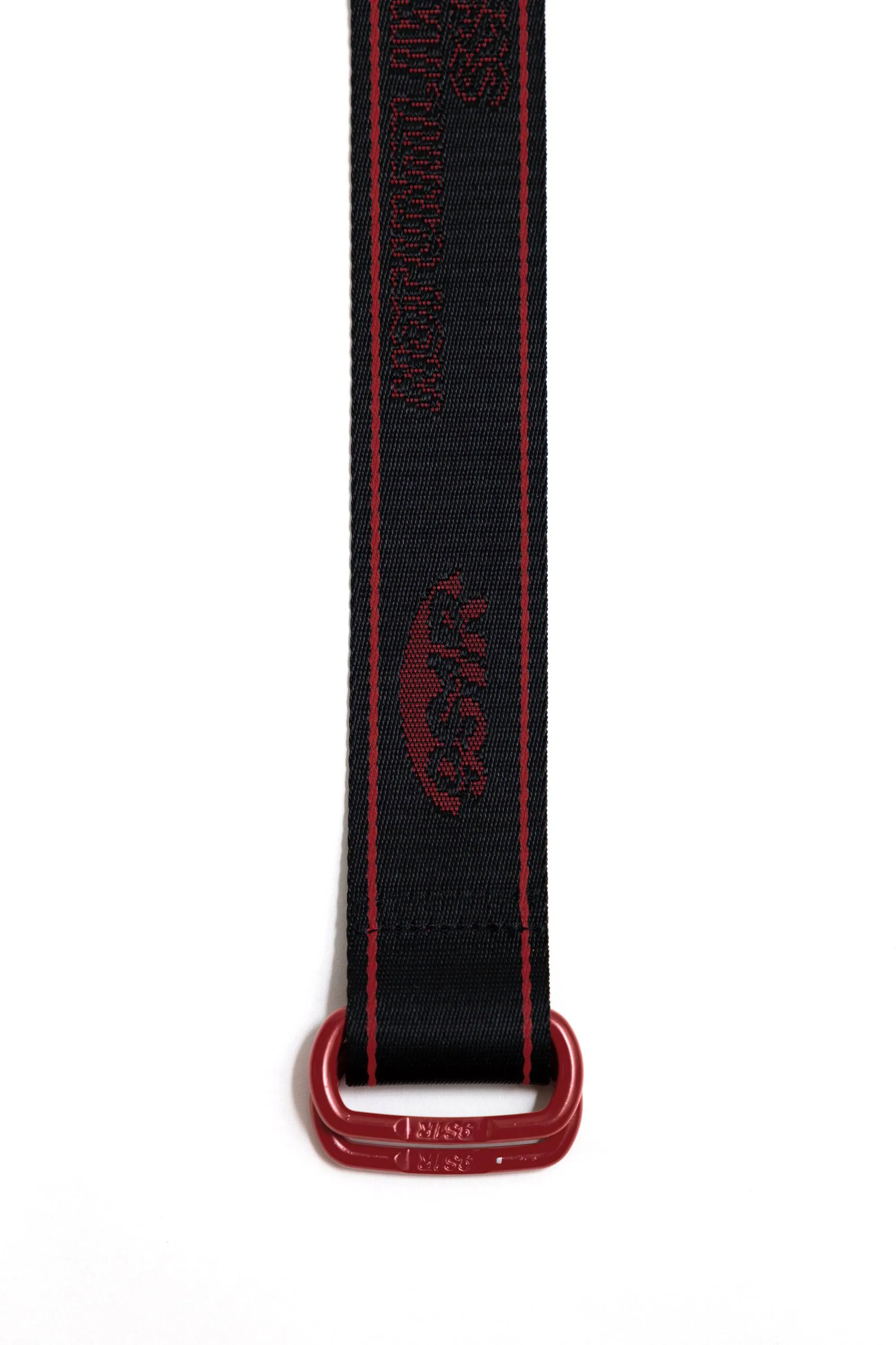 9S1R x Smoke Rise Nylon Webbing Belt - Red