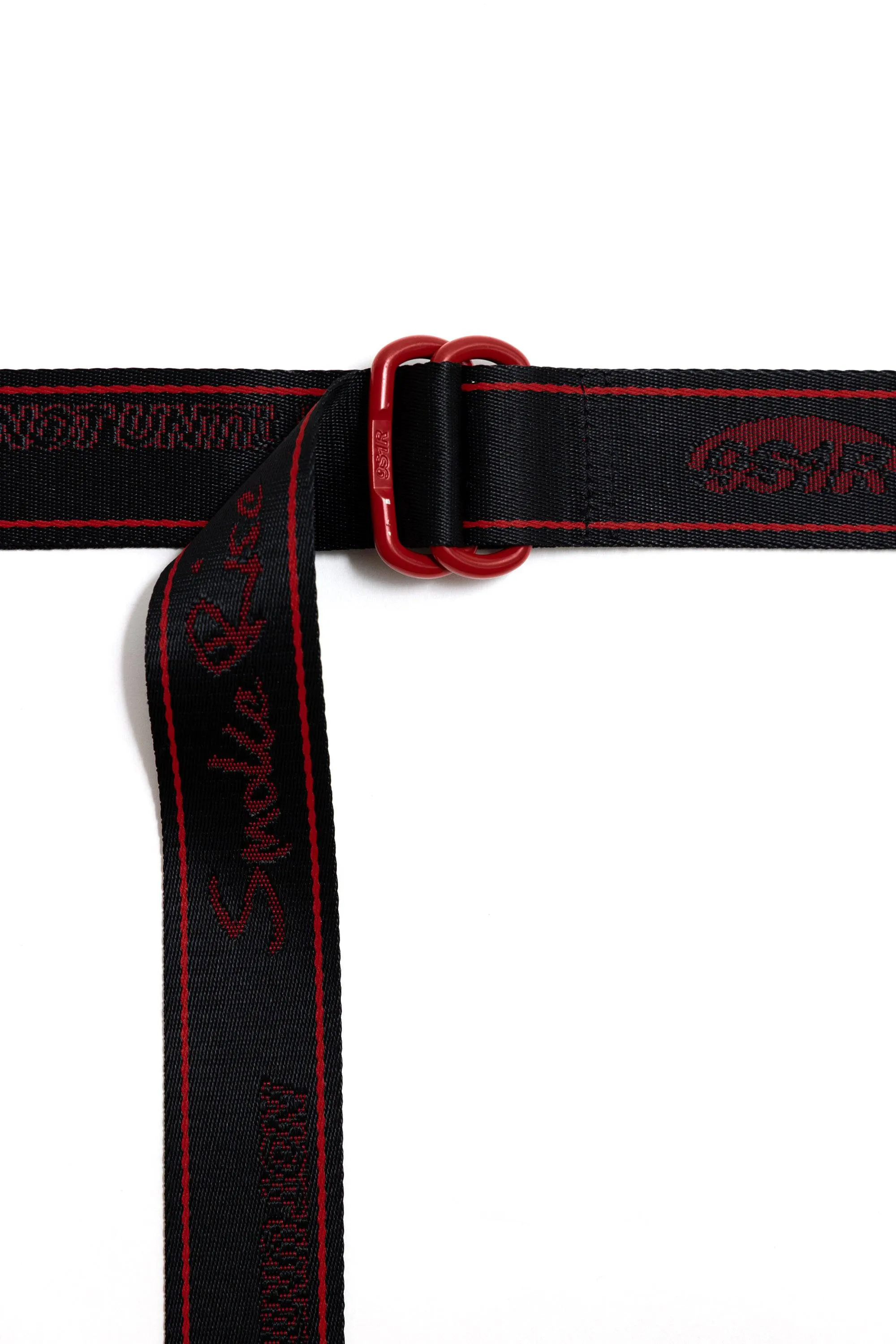 9S1R x Smoke Rise Nylon Webbing Belt - Red