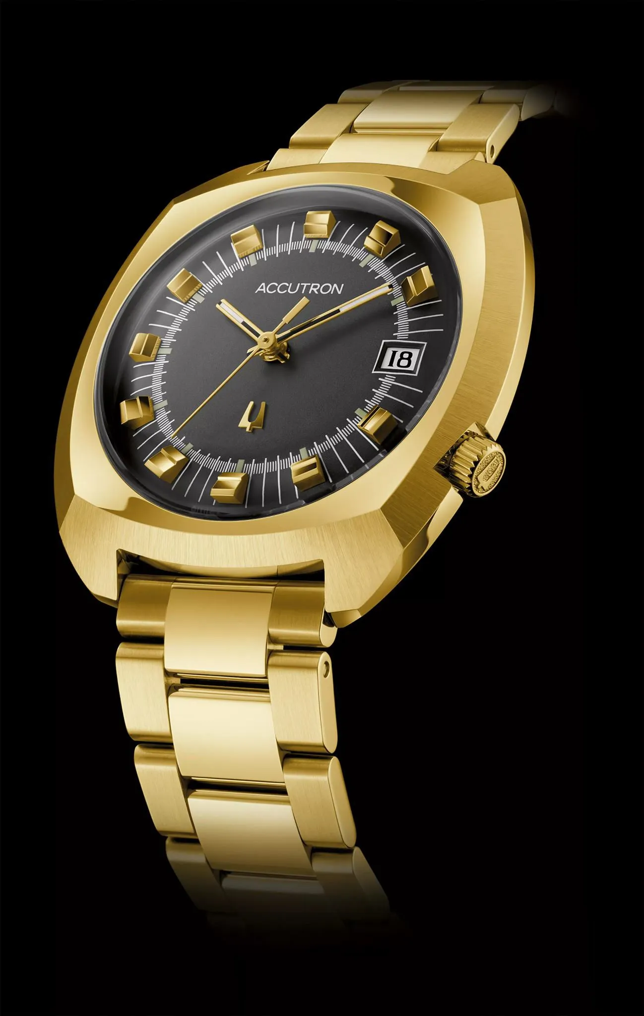 Accutron Legacy Automatic Gold Tone 261 1971 Watch 38.5mm Limited