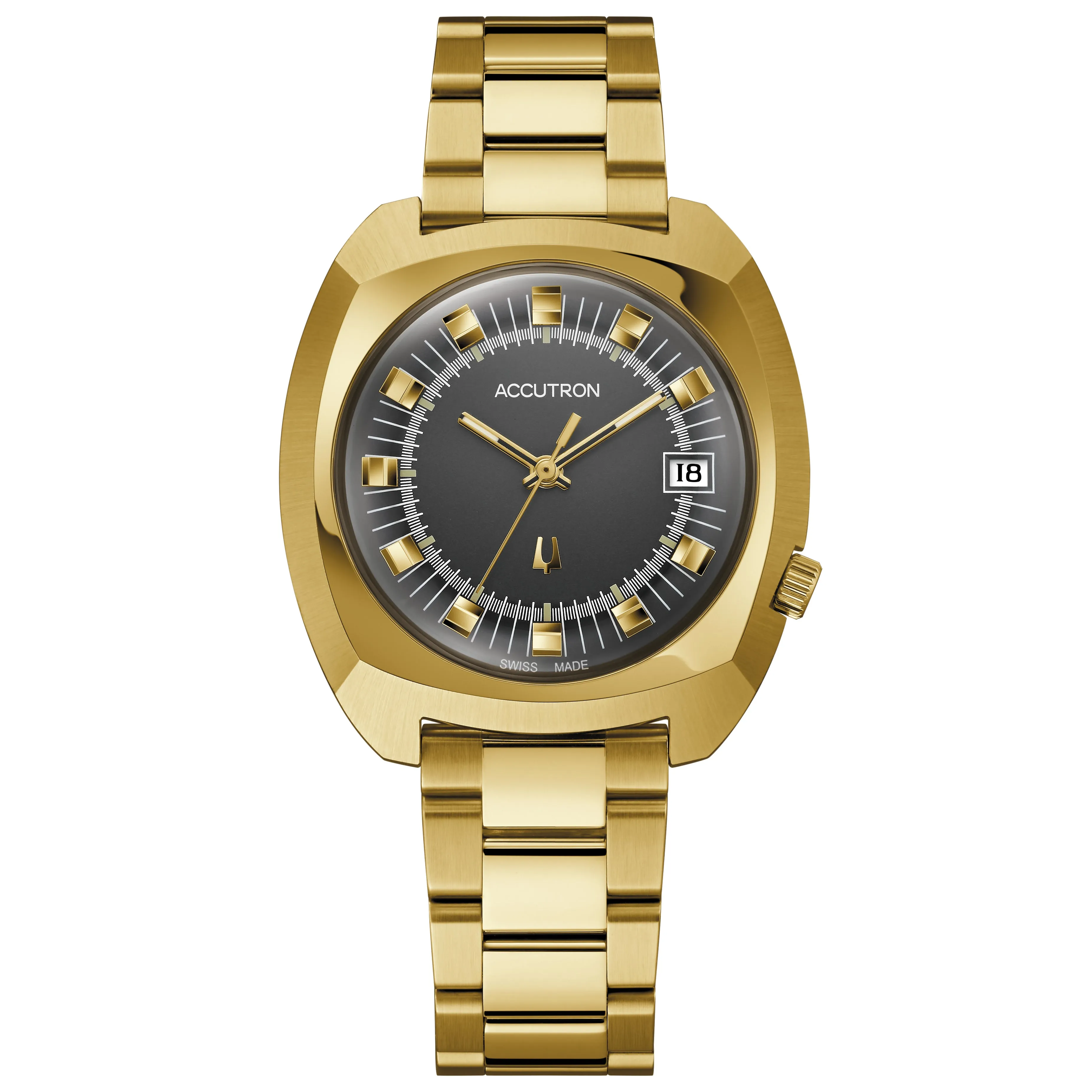 Accutron Legacy Automatic Gold Tone 261 1971 Watch 38.5mm Limited