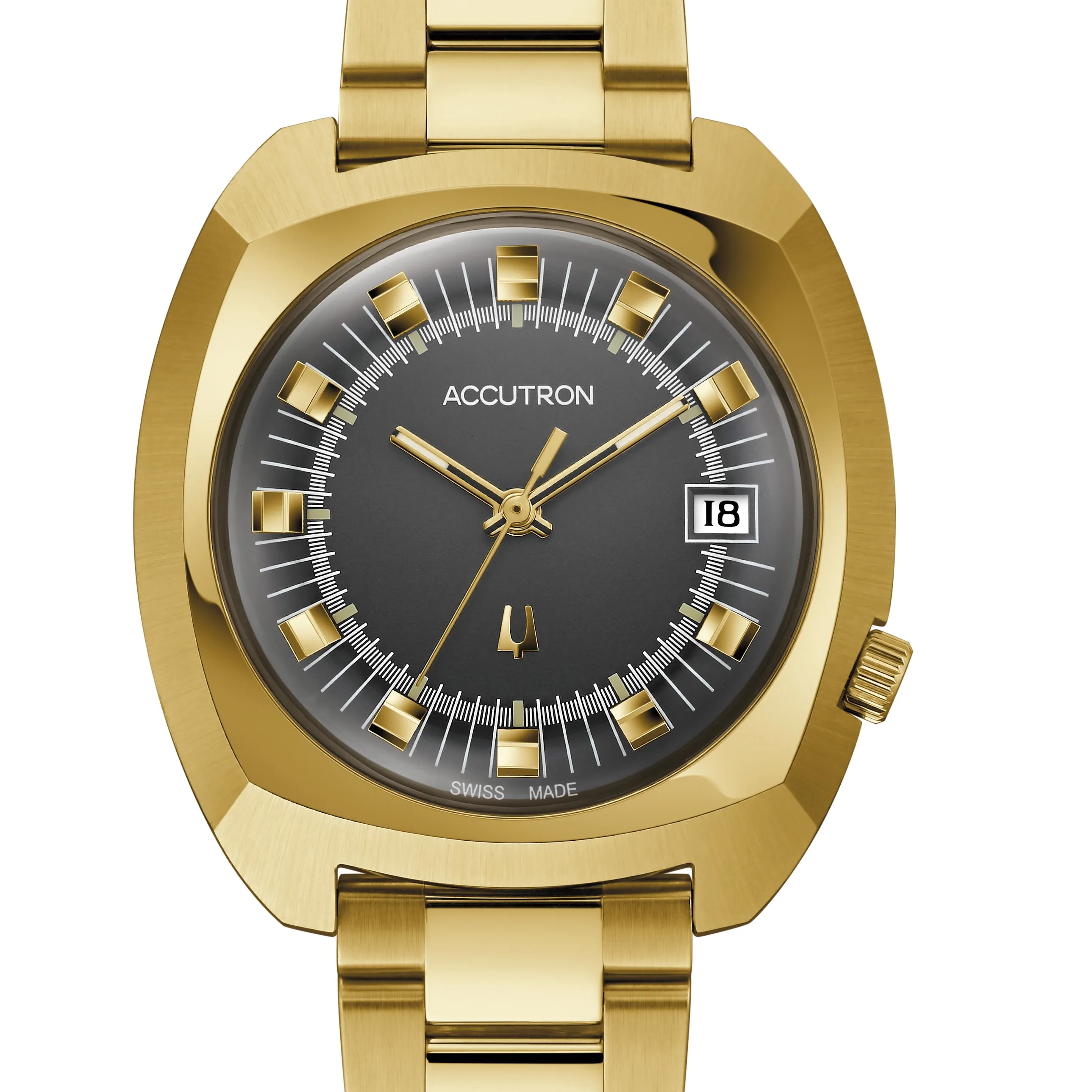 Accutron Legacy Automatic Gold Tone 261 1971 Watch 38.5mm Limited