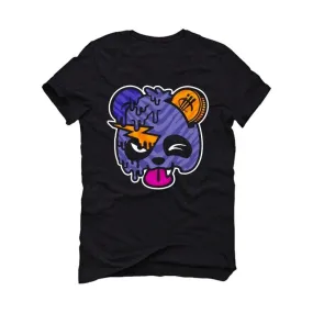 Air Jordan 4 Retro Rush Violet Black T-Shirt (Buku Drip)