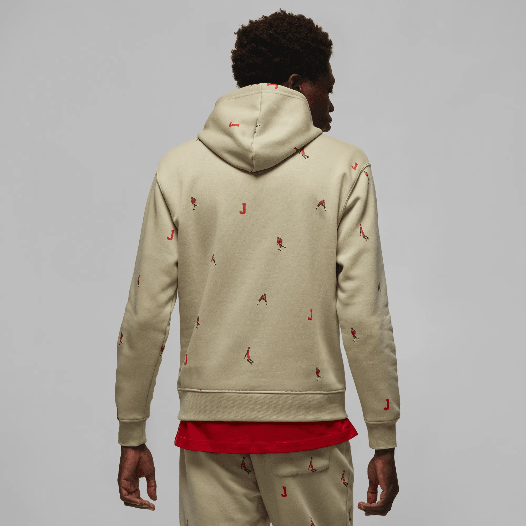 Air Jordan Mens Essential Holiday Jumpman Fleece Hoodie