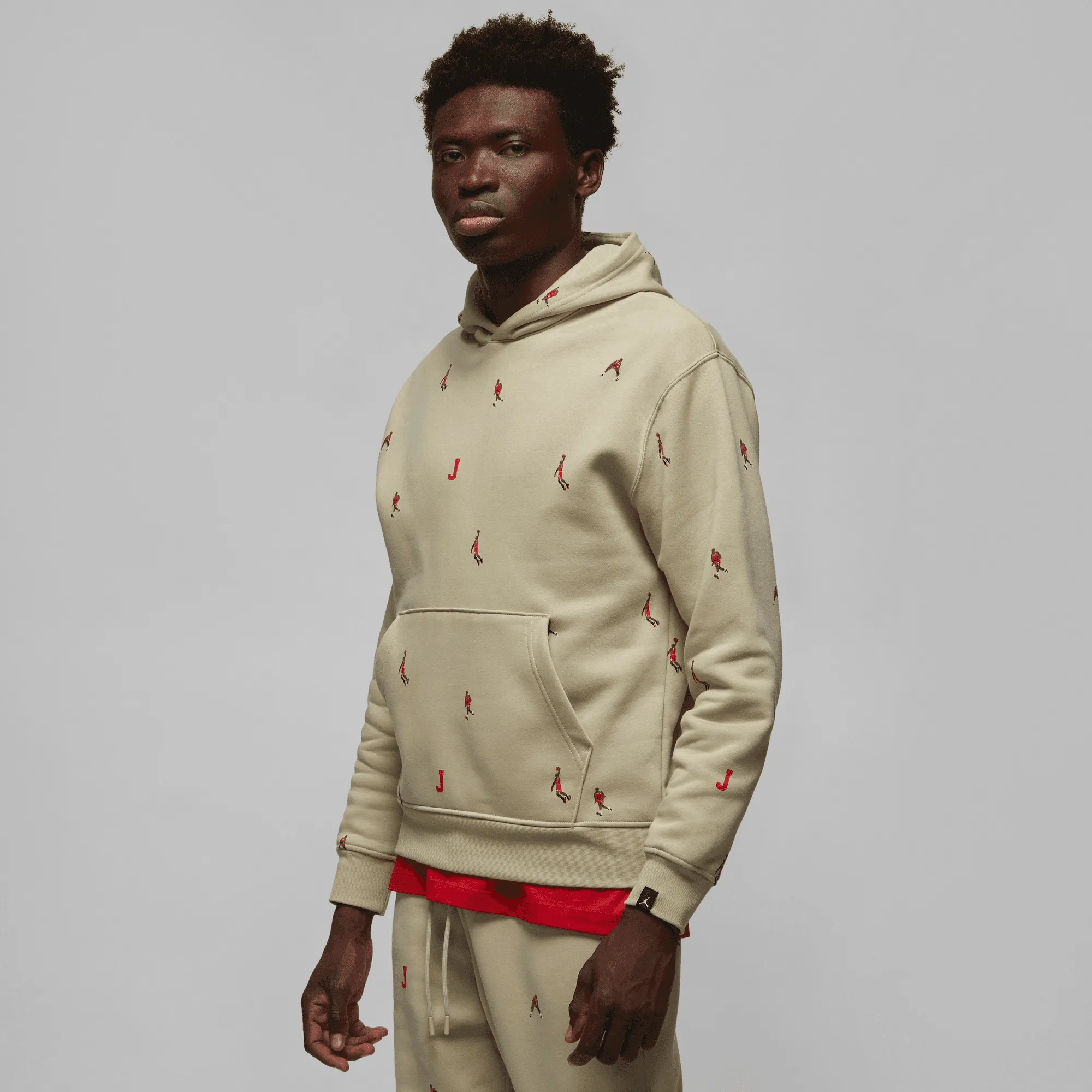 Air Jordan Mens Essential Holiday Jumpman Fleece Hoodie