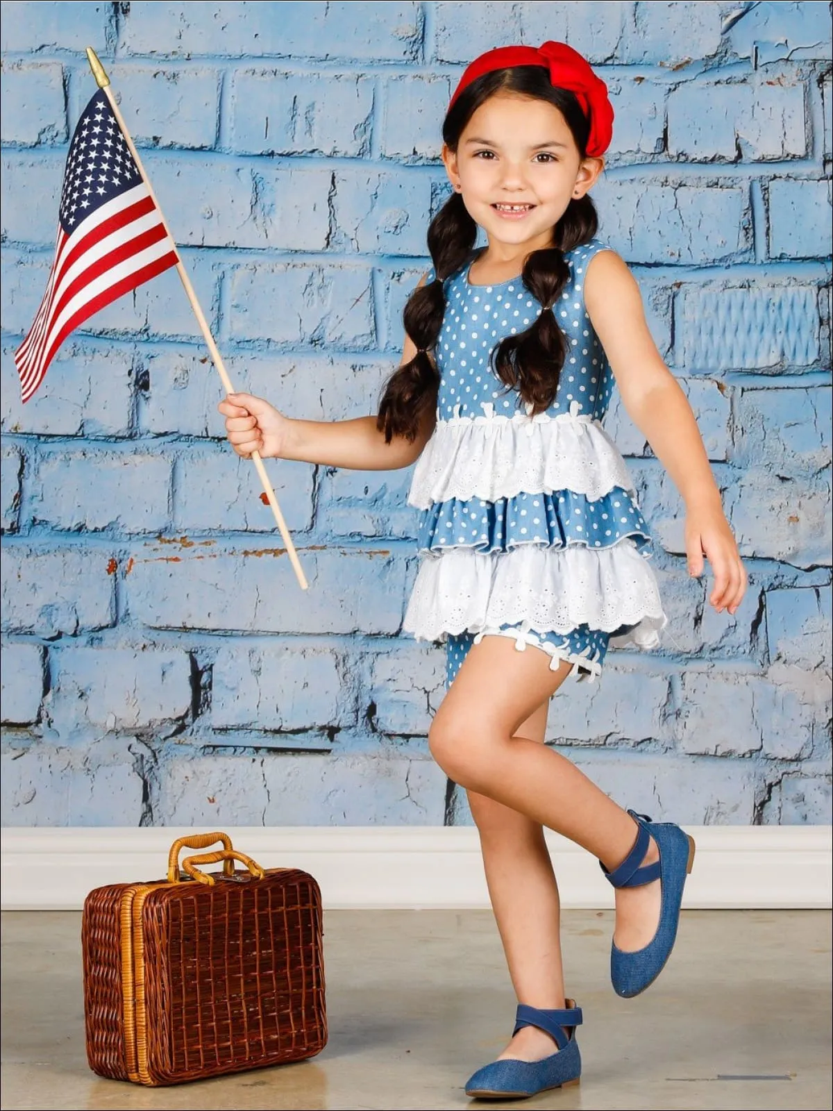 America's Sweetheart Polka Dot Shorts Set