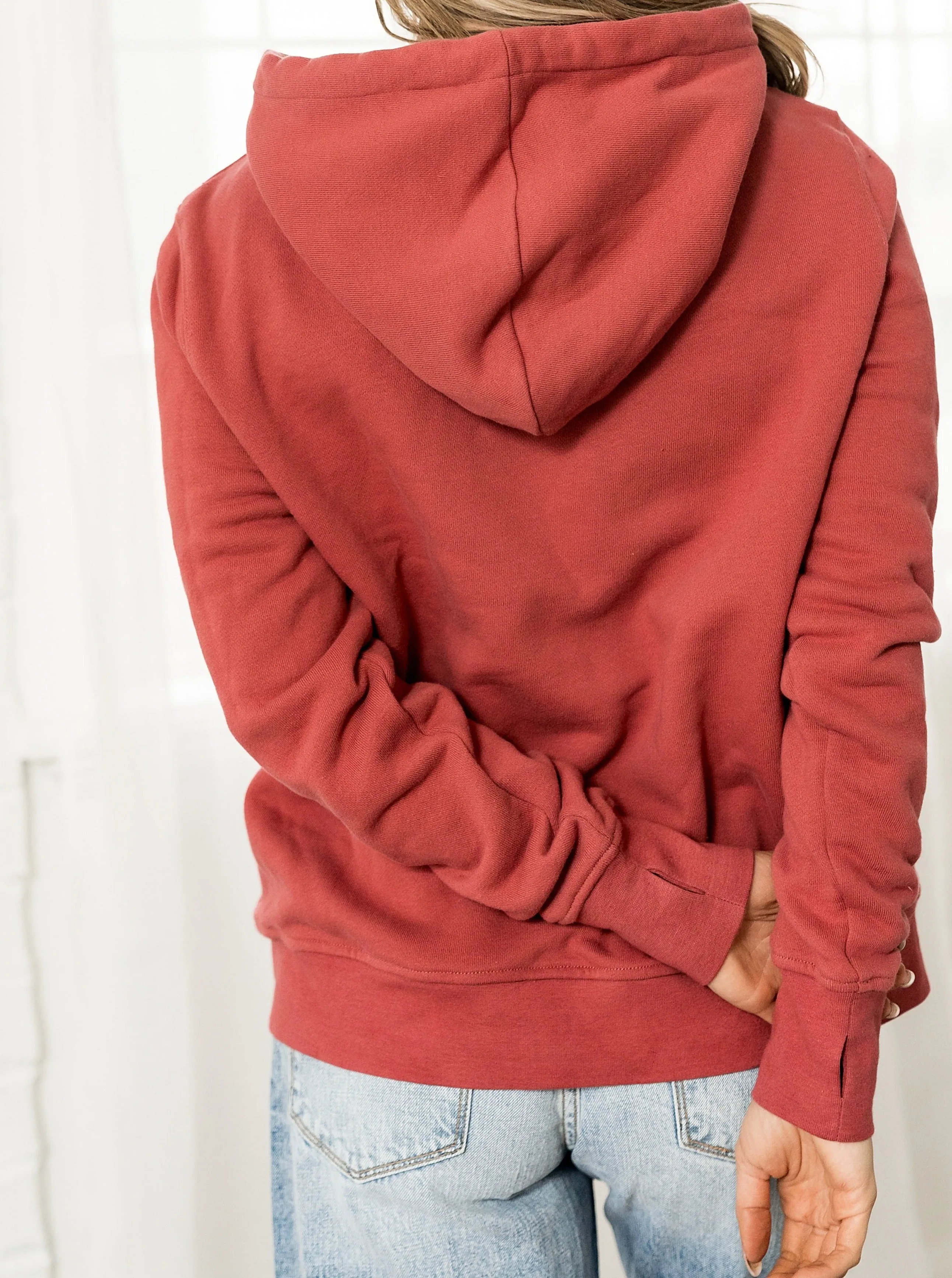 Ampersand Ave Strawberry Staple Hooded Sweatshirt