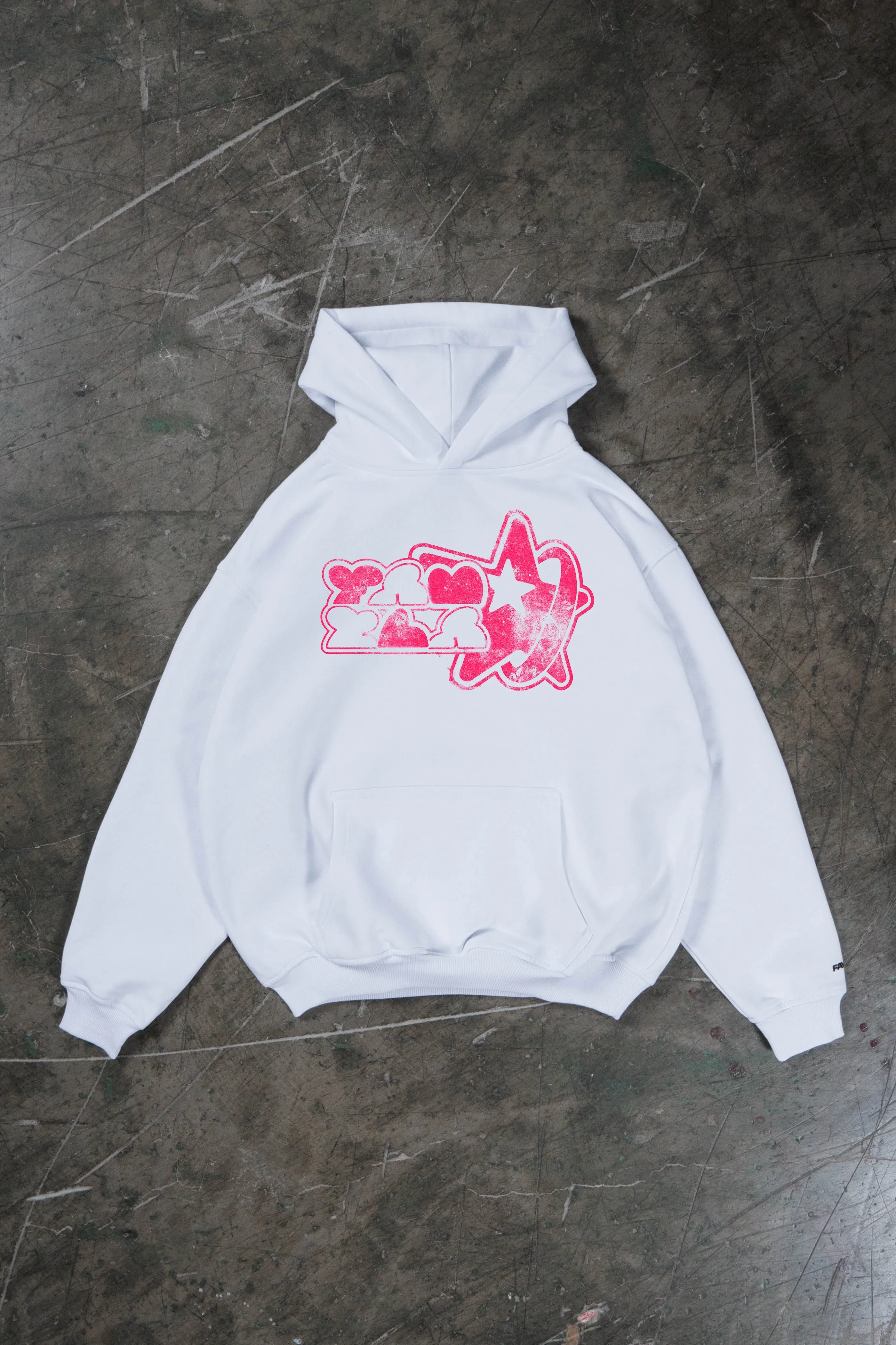 ATOMIC WHITE HOODIE