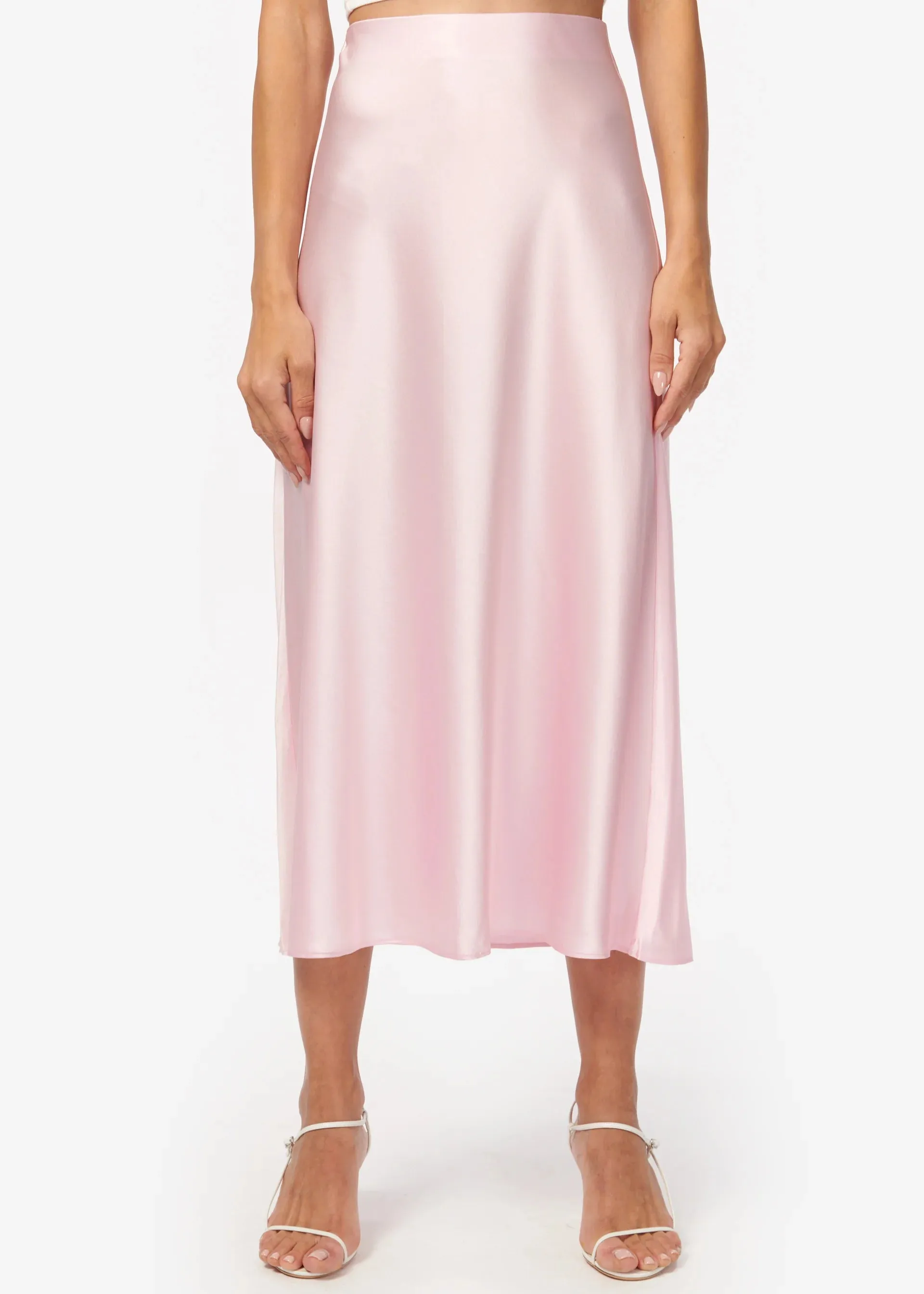 Aviva Silk Slip Skirt