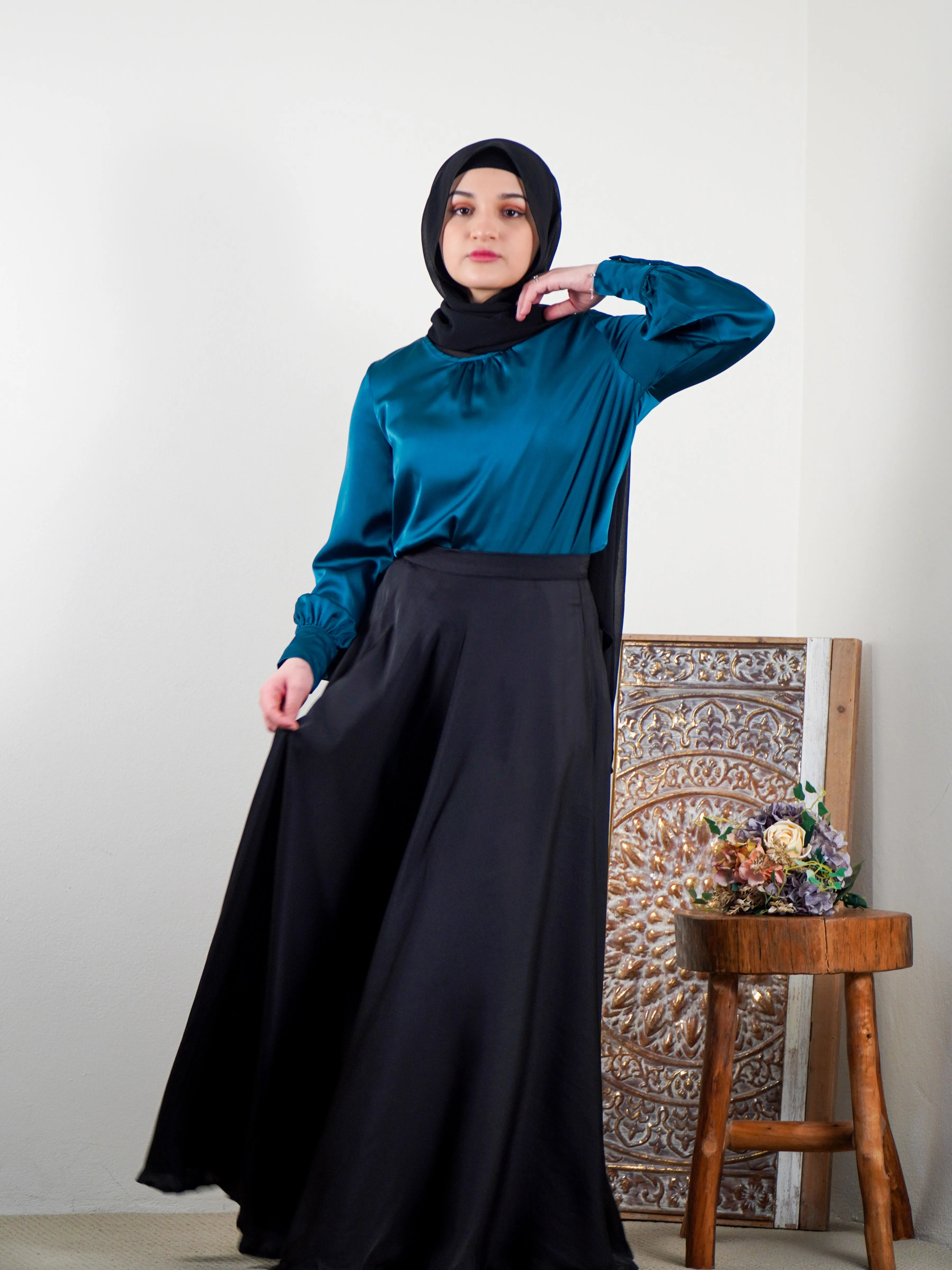 Ayah Satin Skirt