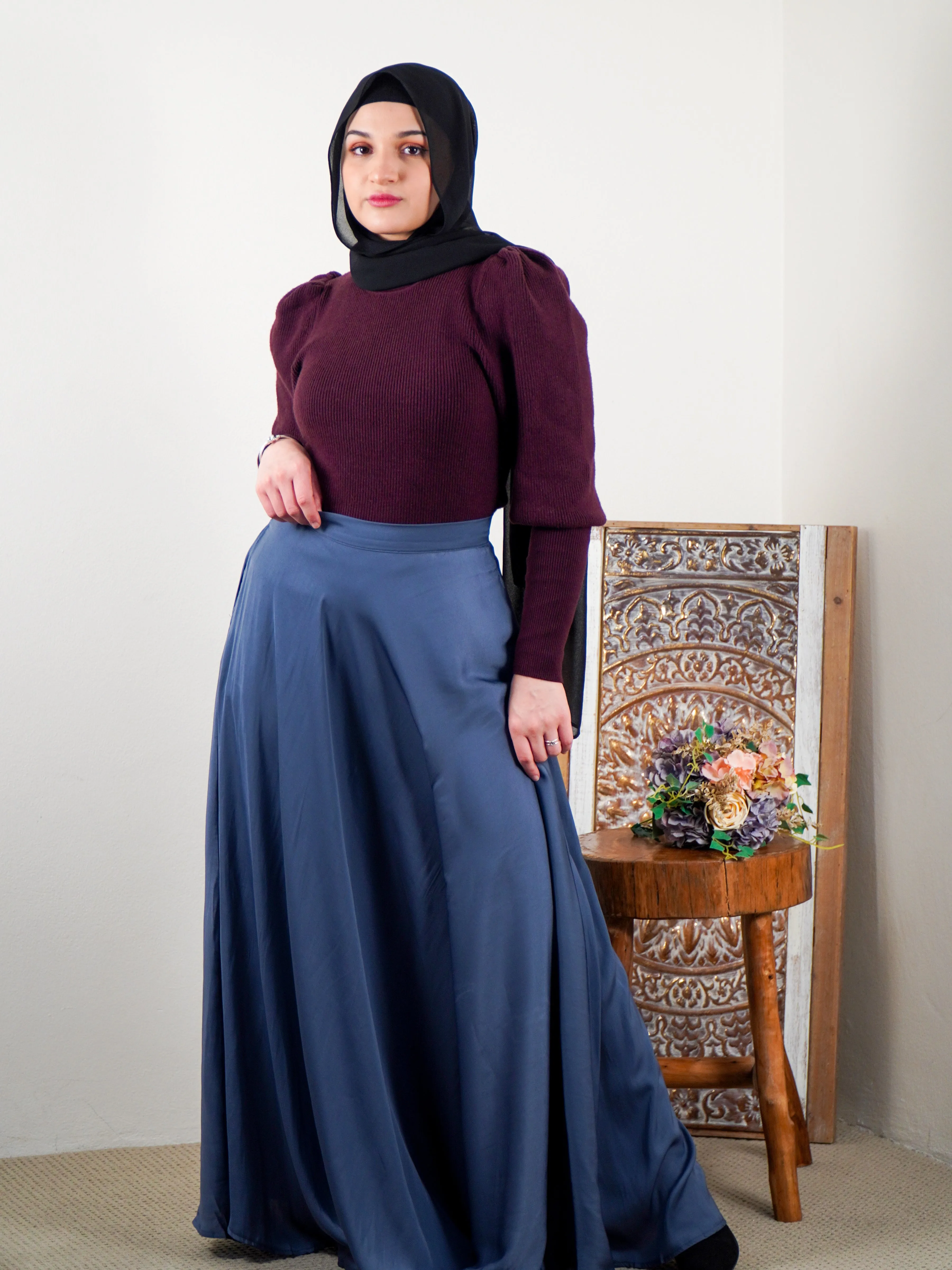 Ayah Satin Skirt