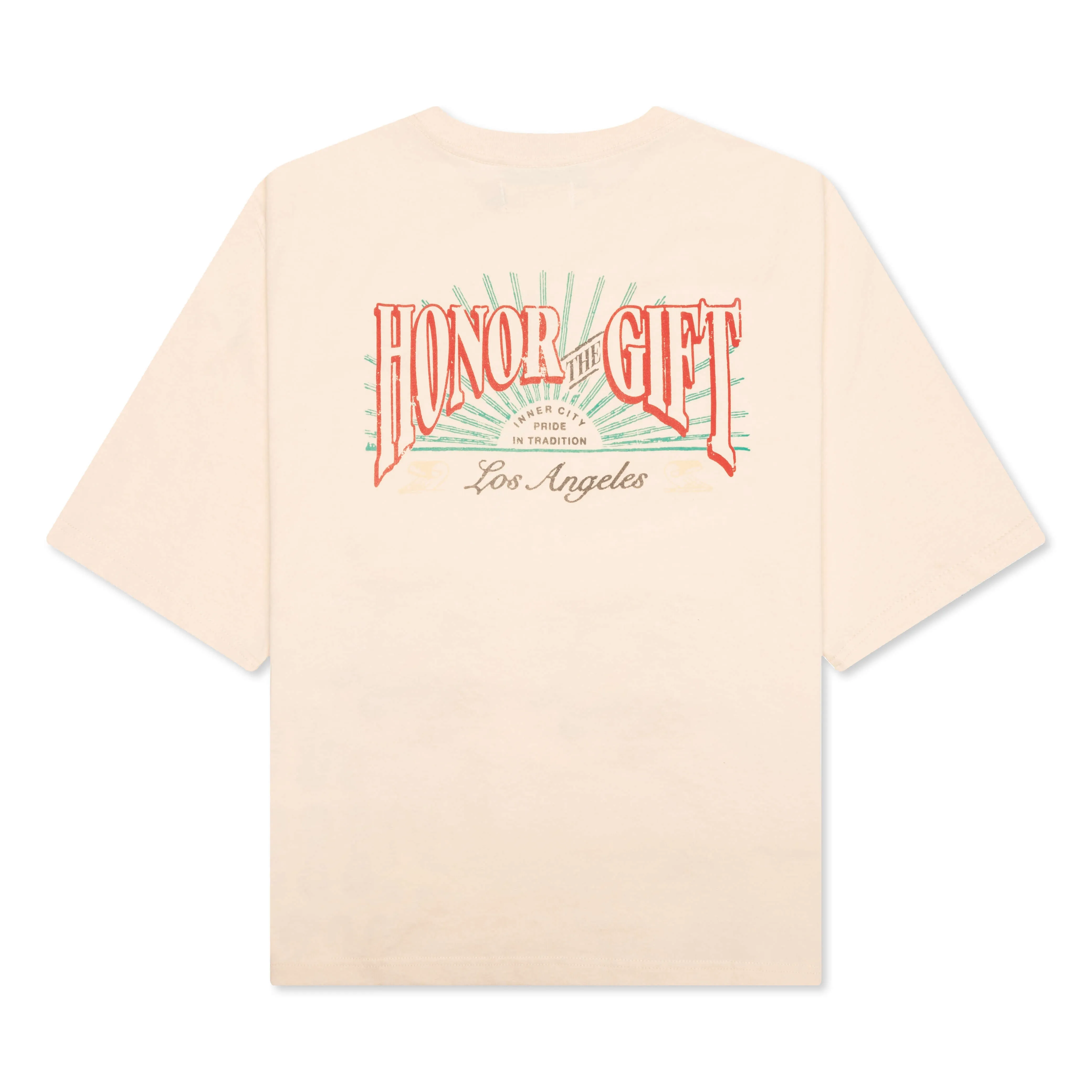 B-Summer HTG Cigar Label Short Sleeve Tee - Bone