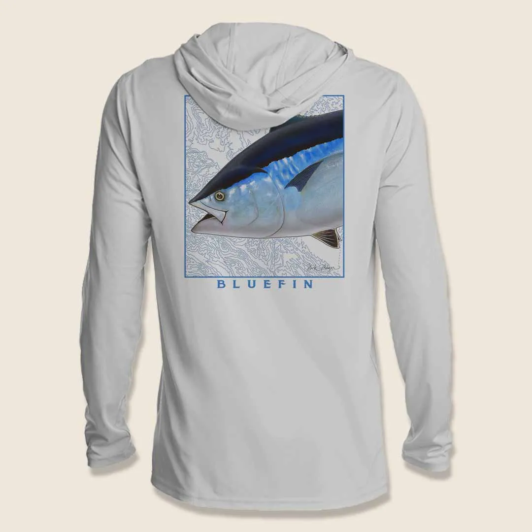 Bluefin Tuna UPF Sun Protective Hoody