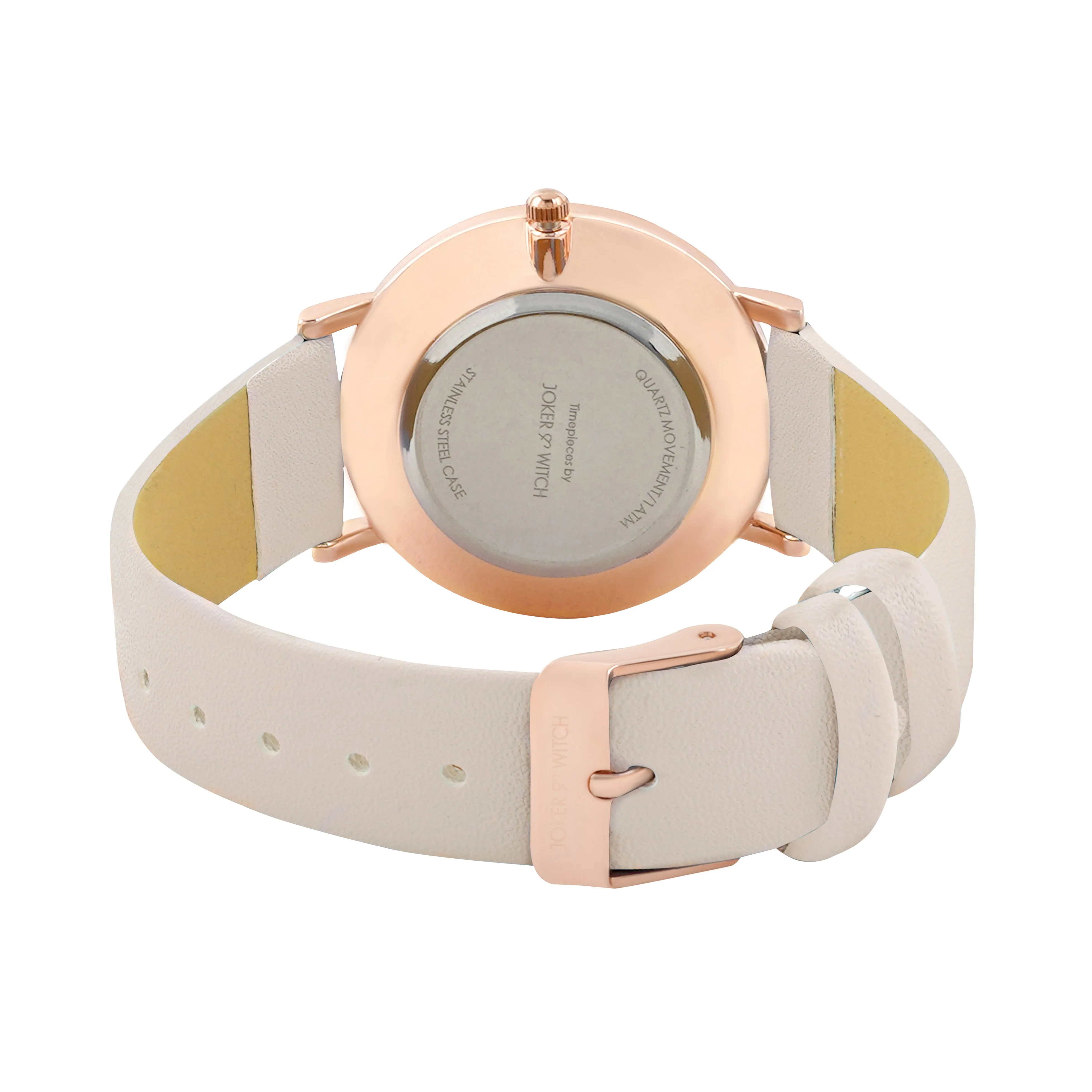 Bohemian Beige PU Strap Watch