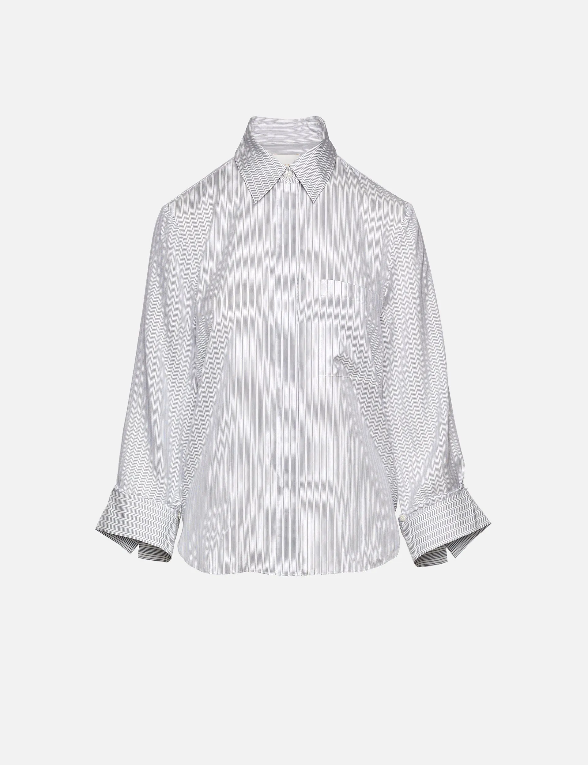 Boyfriend Silk Shirt