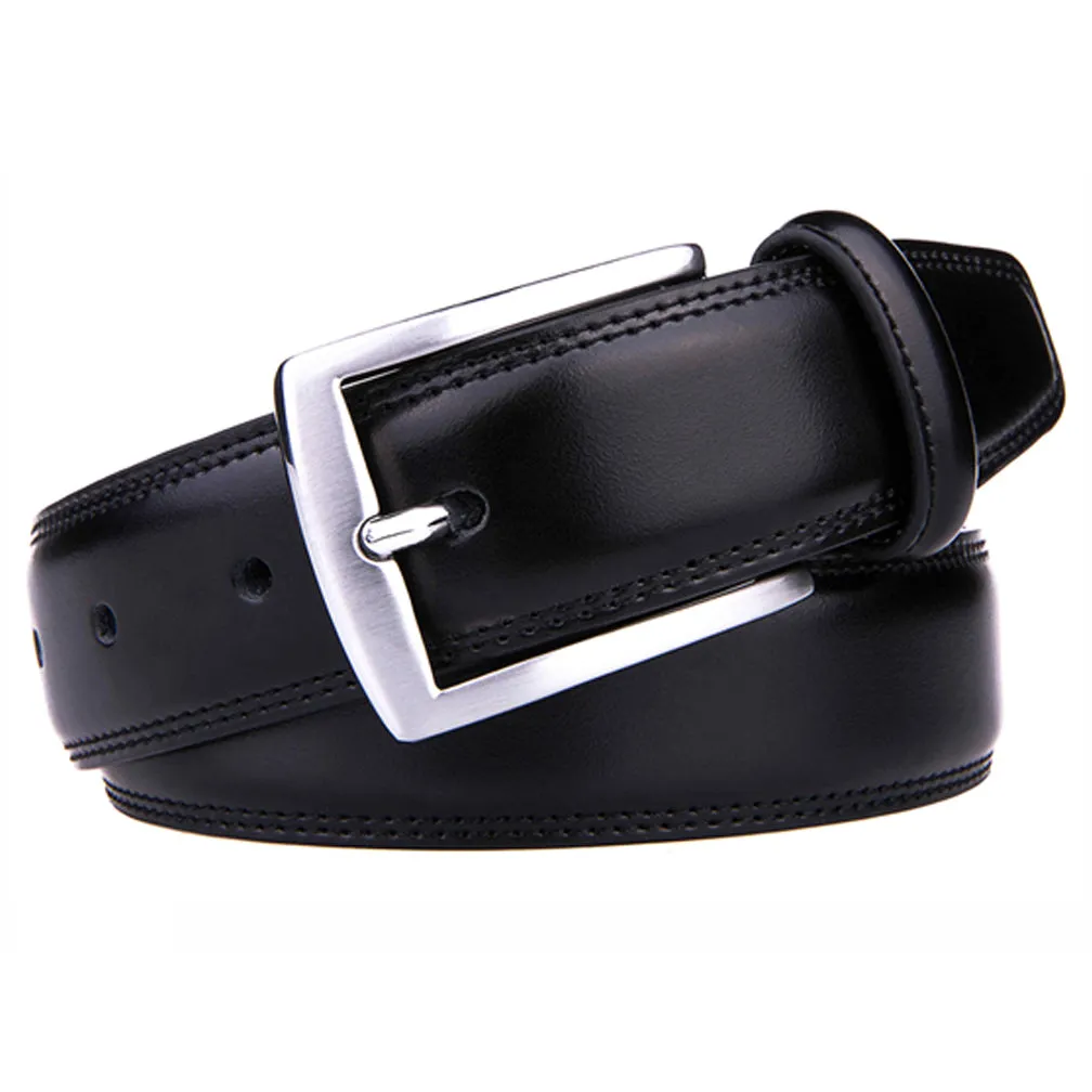 Braveman Men's Classic Genuine Leather Dress Belt