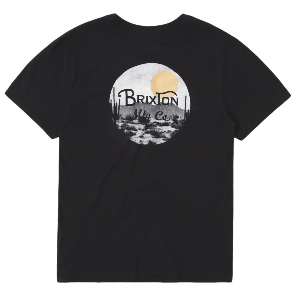 Brixton Wheeler II Tailored T-Shirt Black