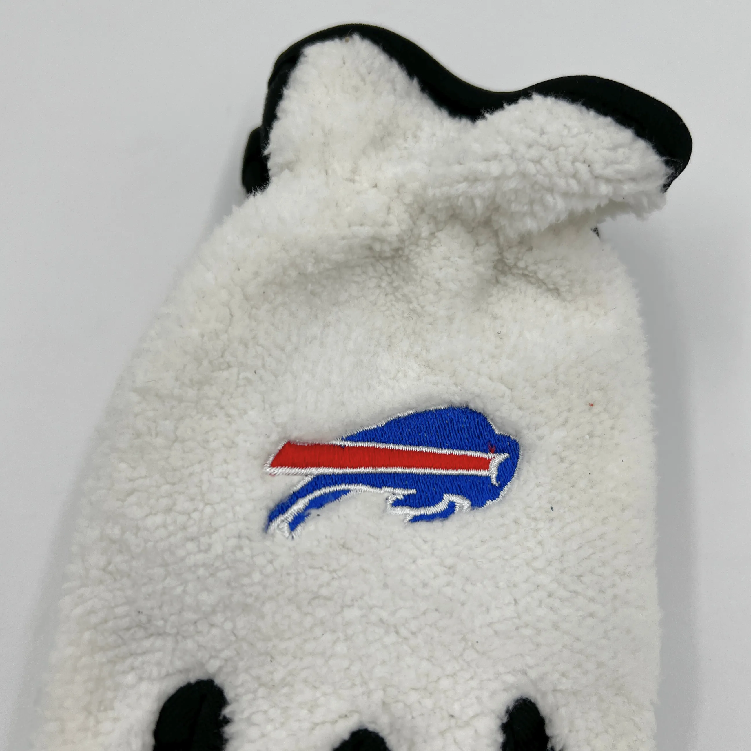 Buffalo Bills White Sherpa with Primary Logo Insulated Gloves