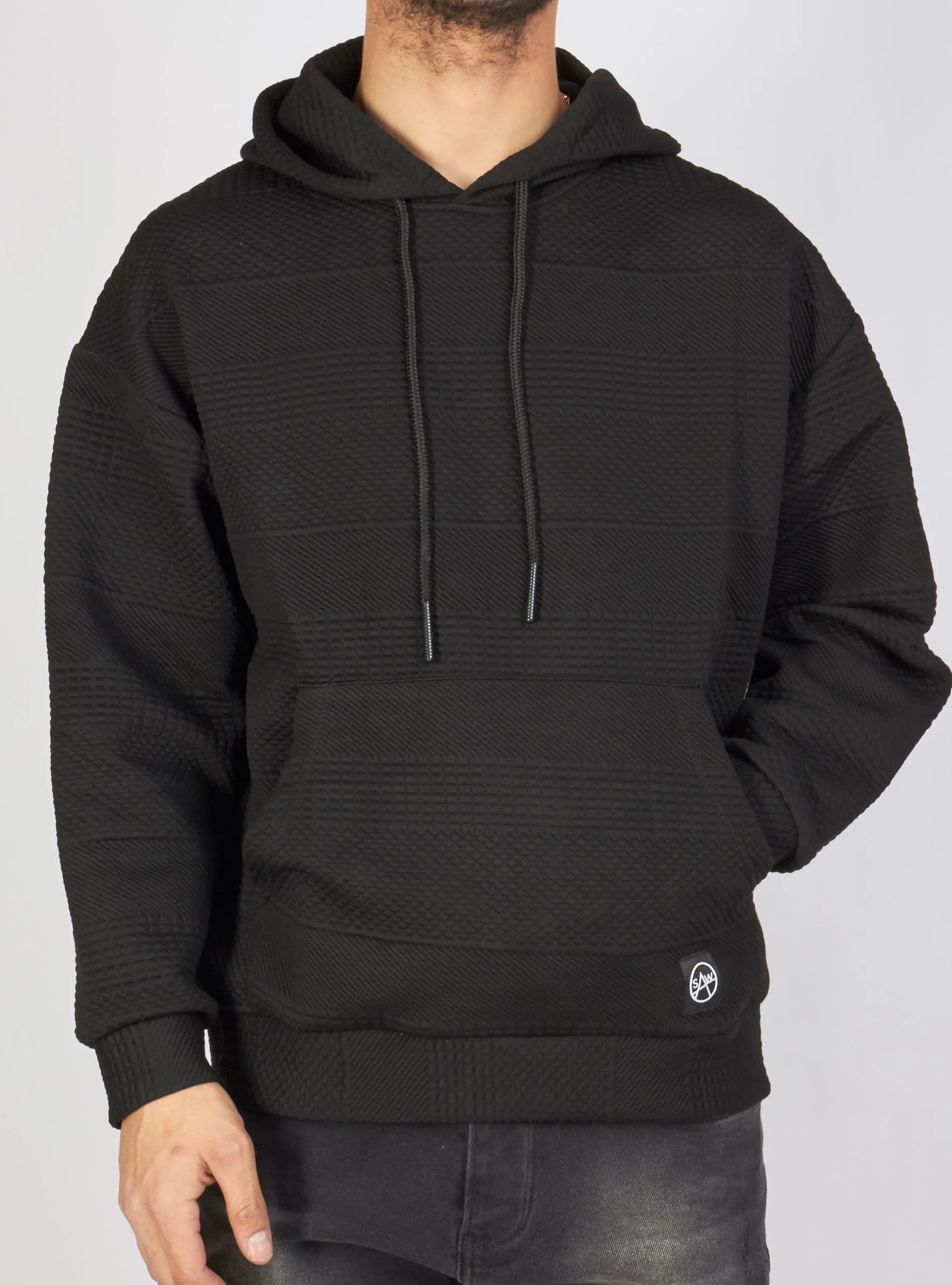 Buyer's Choice Hoodie - Textured - Black - SW-21572