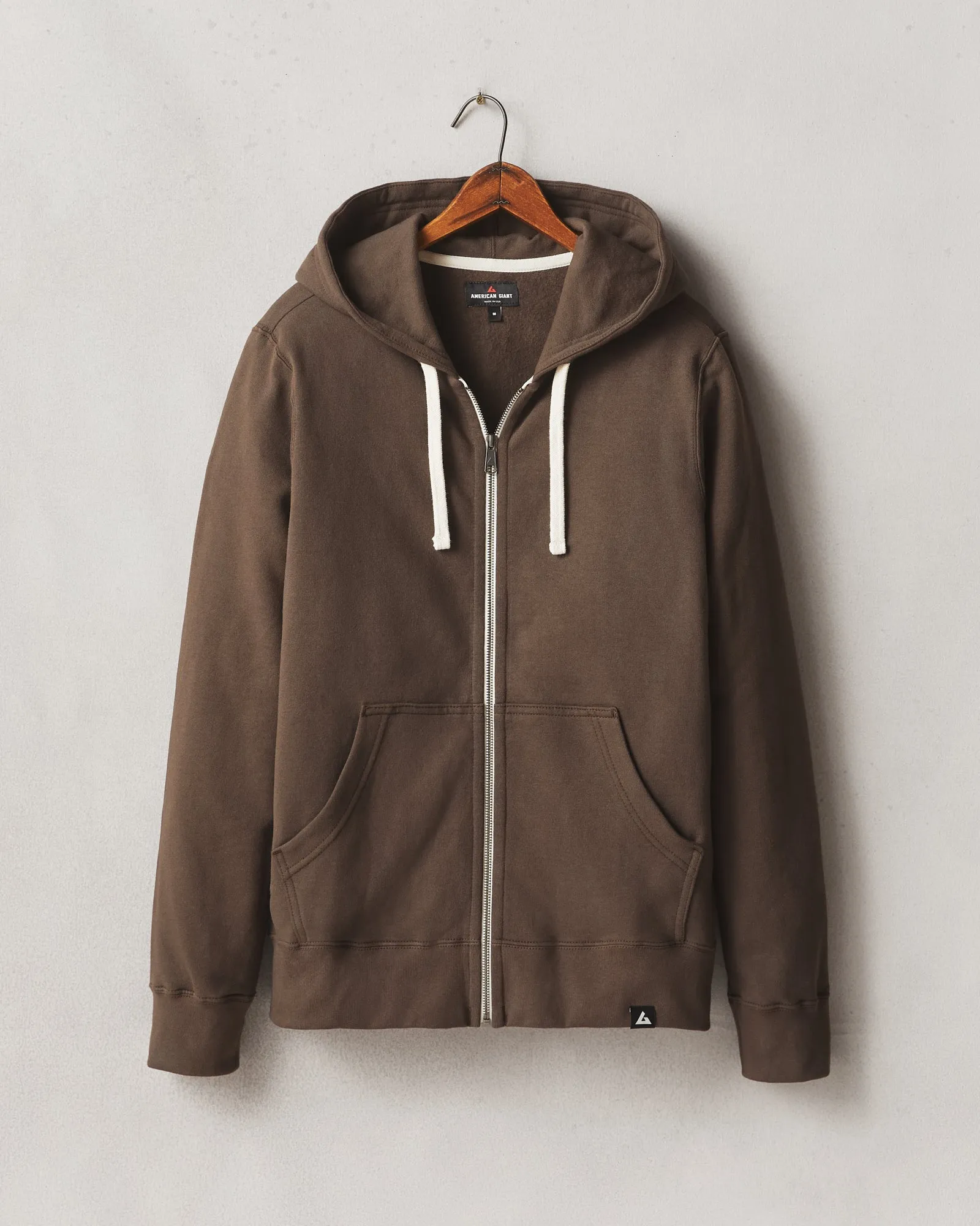 Carolina Midweight Full Zip - Chocolate Brown