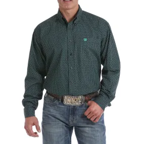 Cinch Men's Diamond Print Classic Fit Shirt