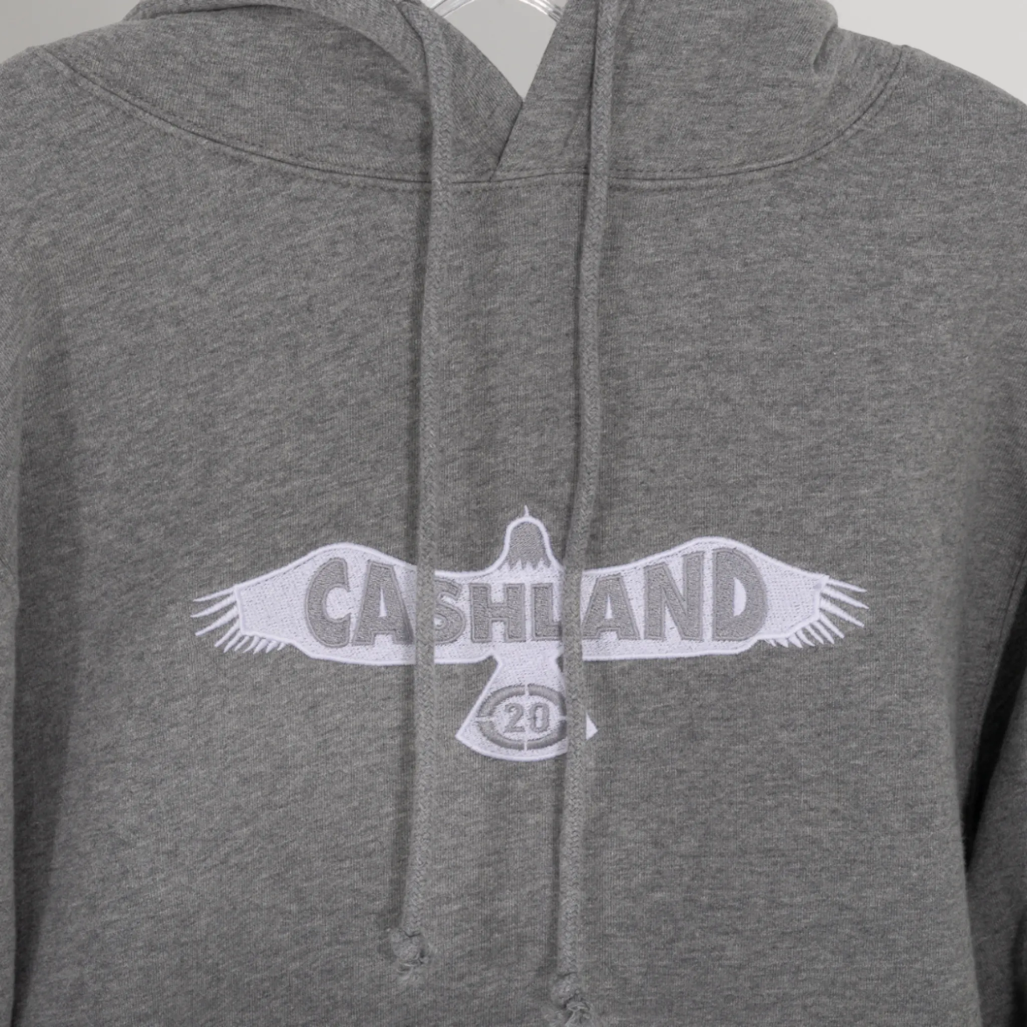 Classic HEAVY Pull Over Hooded Sweatshirt : GREY