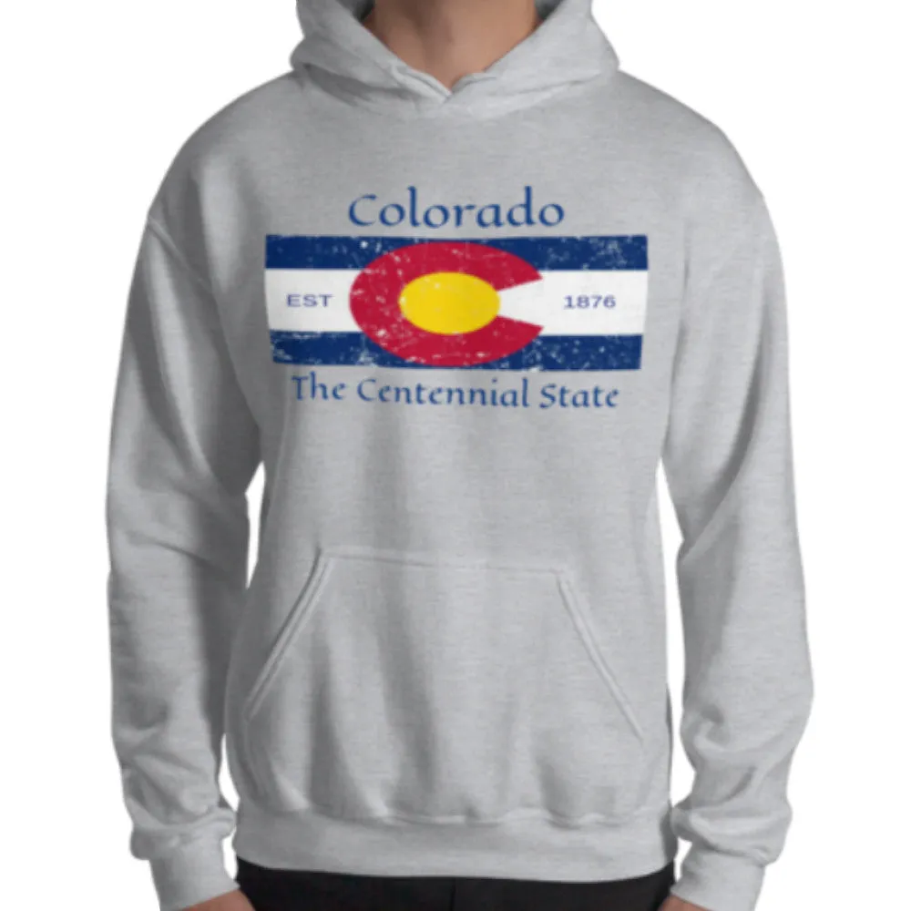 Colorado The Centennial State Hoodie