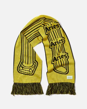 Column Scarf - Black / Yellow