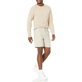 Comfy Light Chino Shorts With Slant Pockets