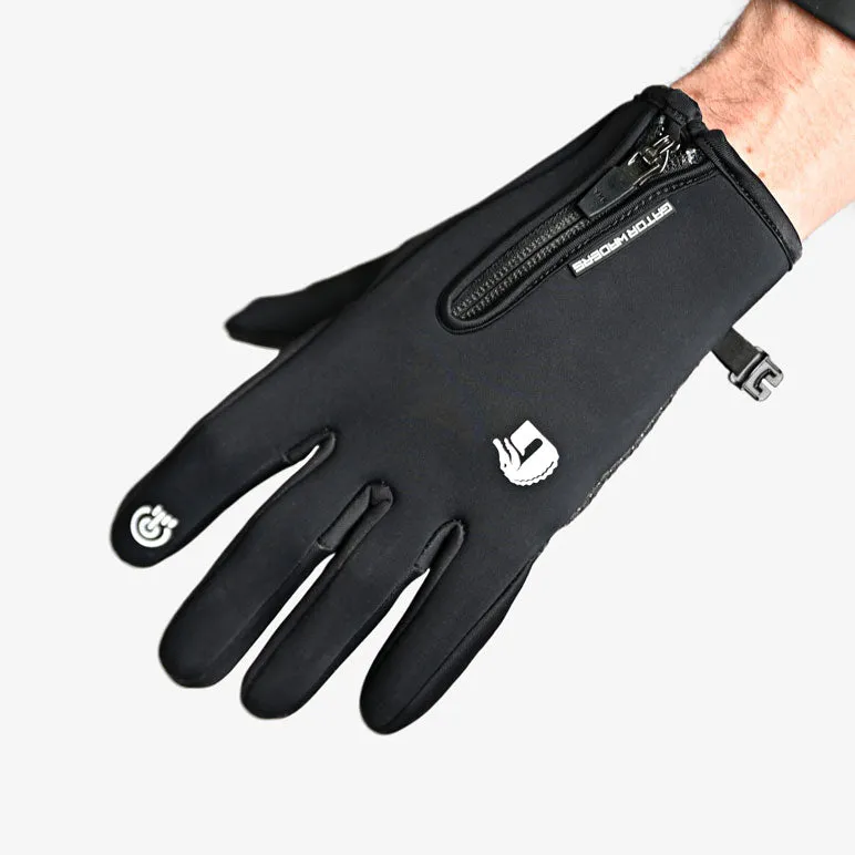 Cruze Touchscreen Gloves | Unisex - Black by Gator Waders