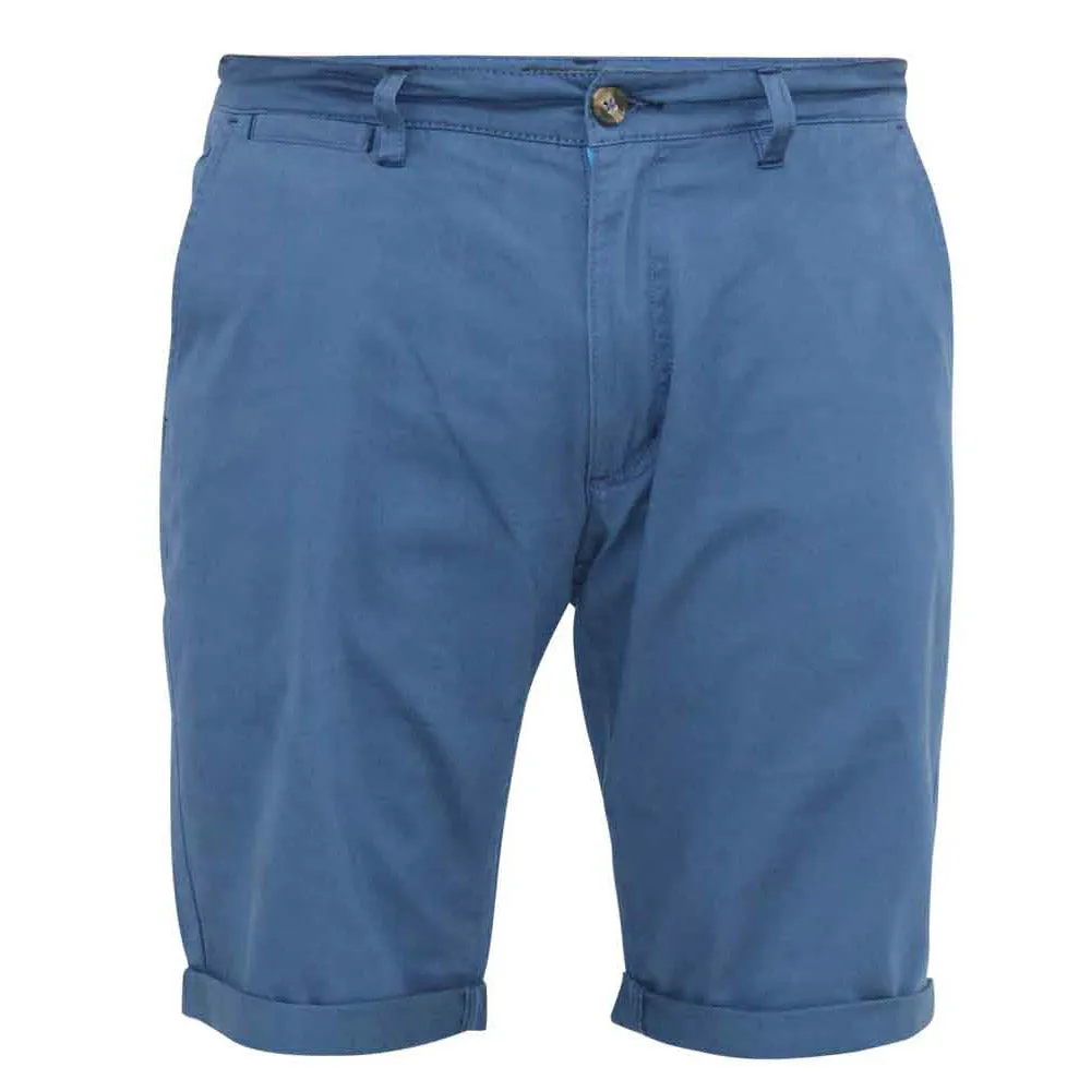 D555 Stretch Chino Shorts - Blue