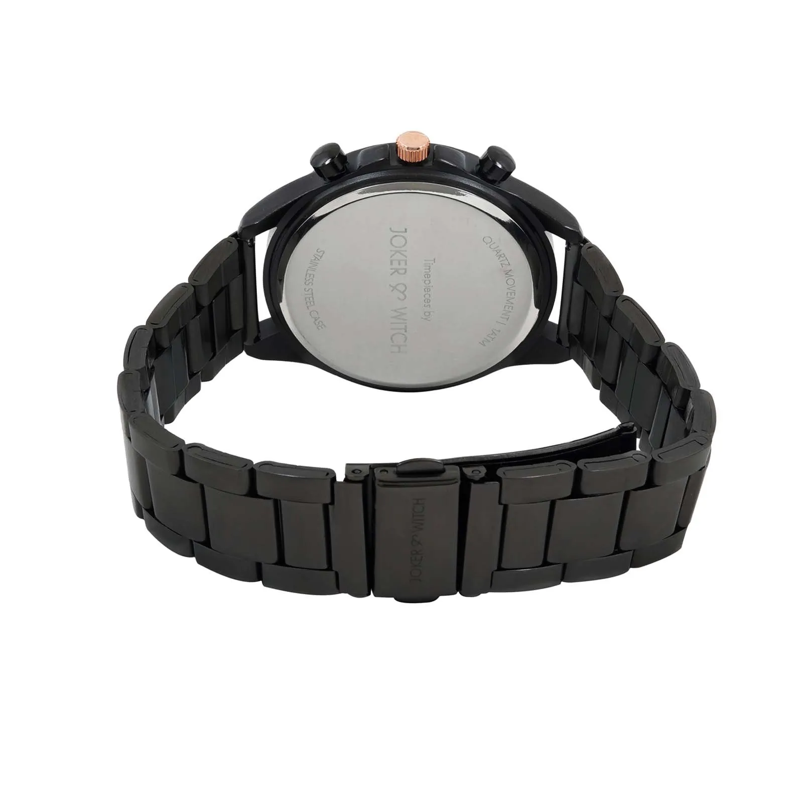 Dubai Brown Dial Gunmetal Metallic Strap Watch