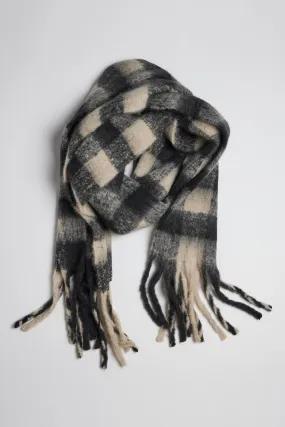 ELLE PLAID SCARF