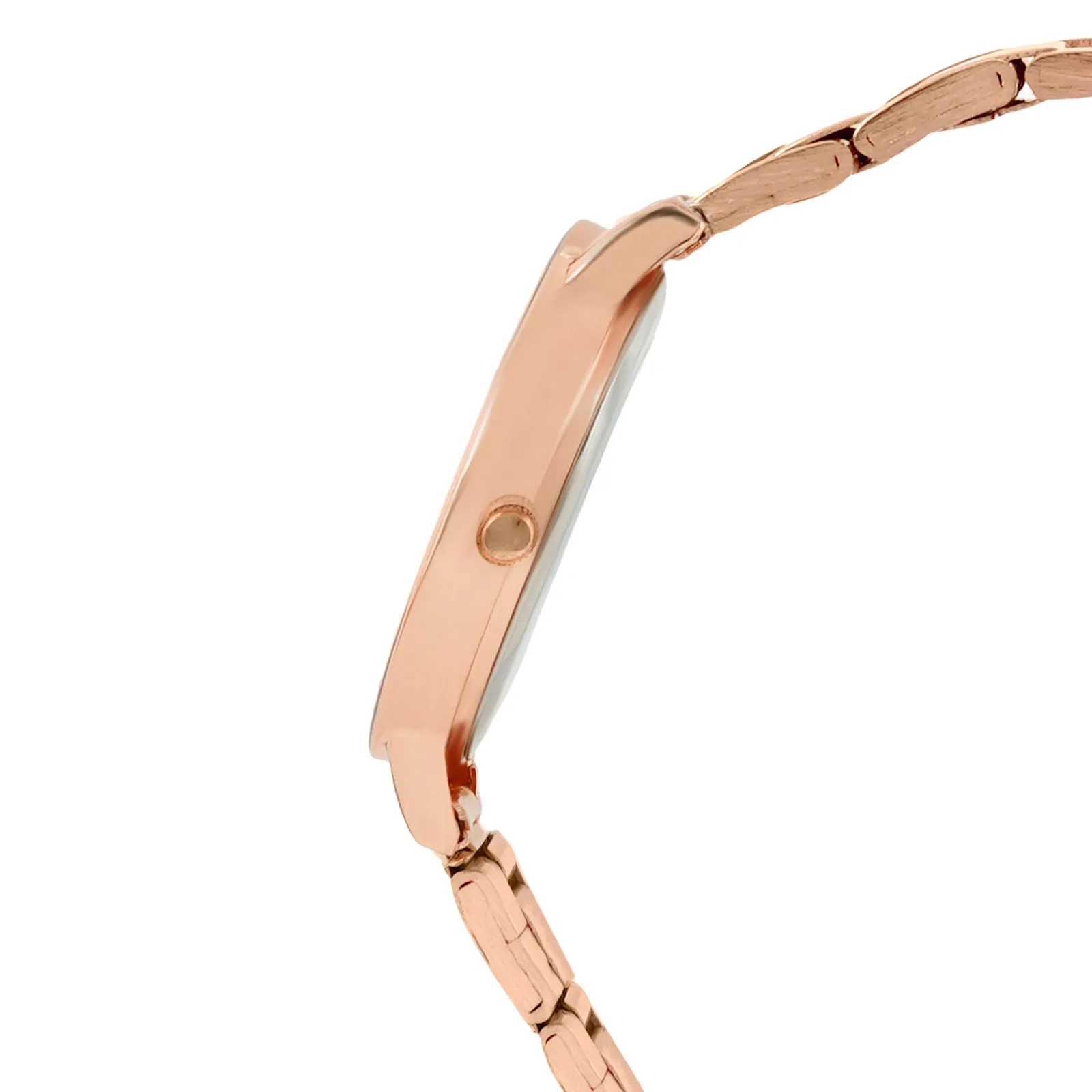 Estella Rose Gold Watch Bracelet Stack