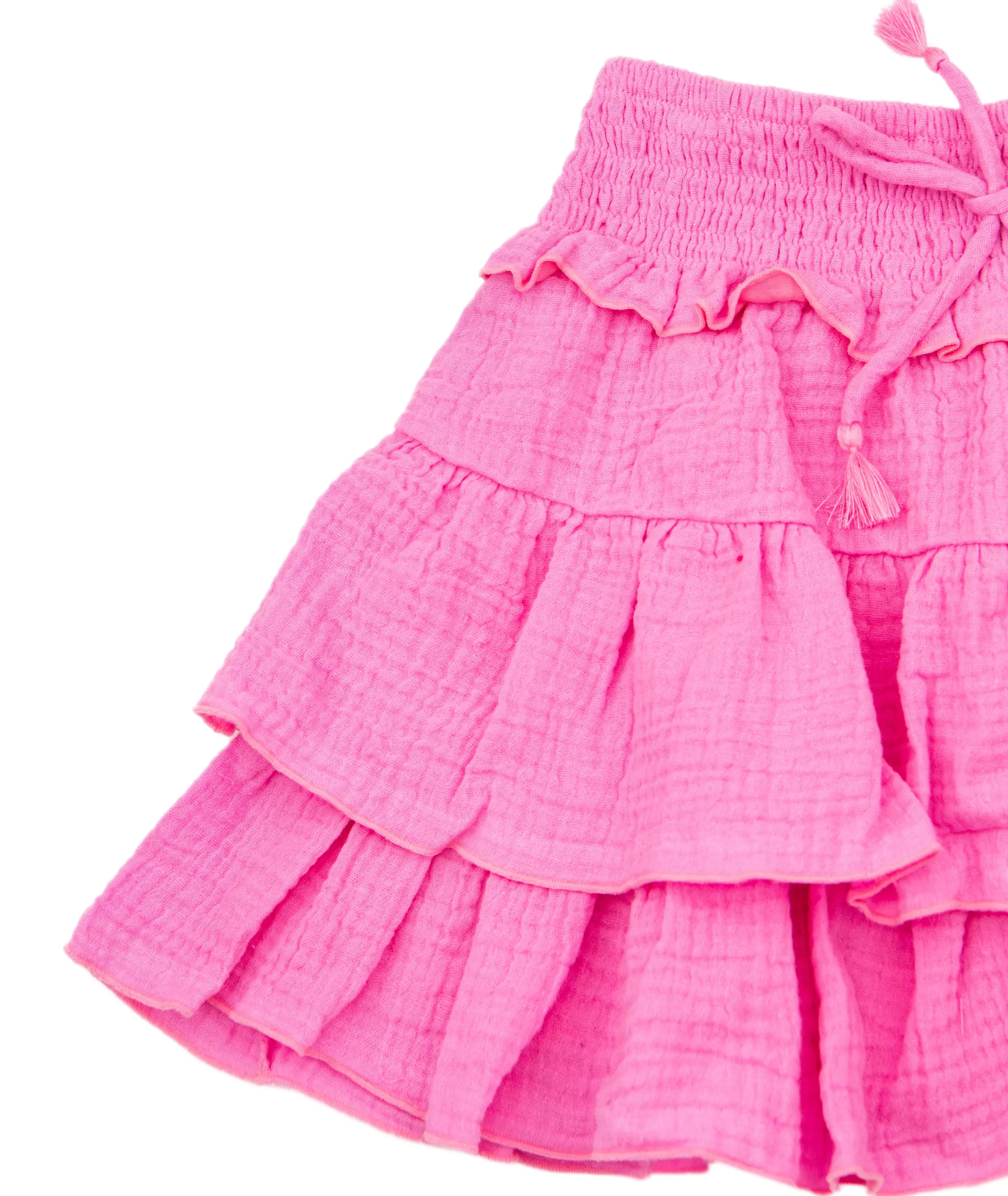 FBZ Girls Gauze Tassel Skirt