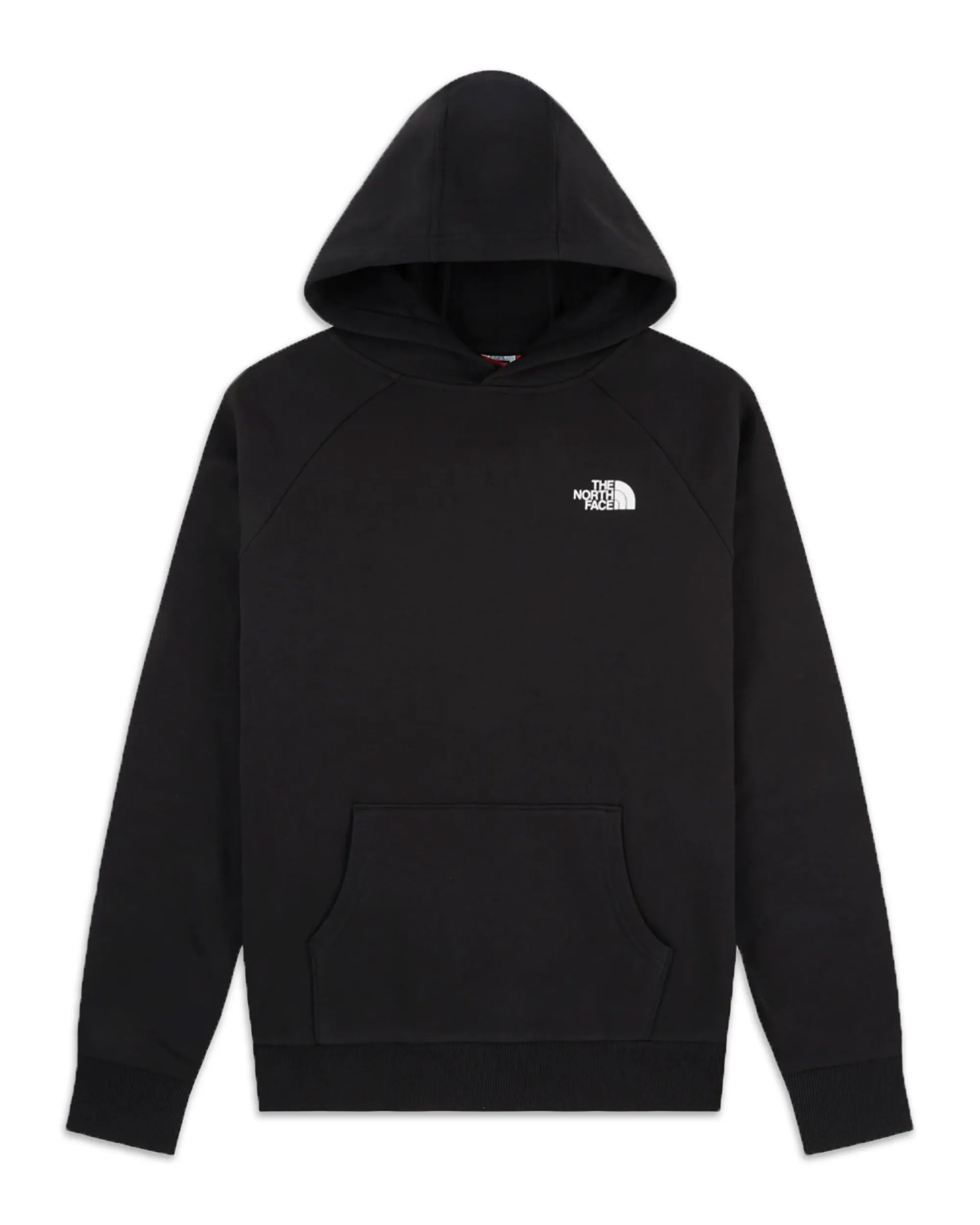 Felpa Uomo The North Face Raglan Redbox Hoodie Nero