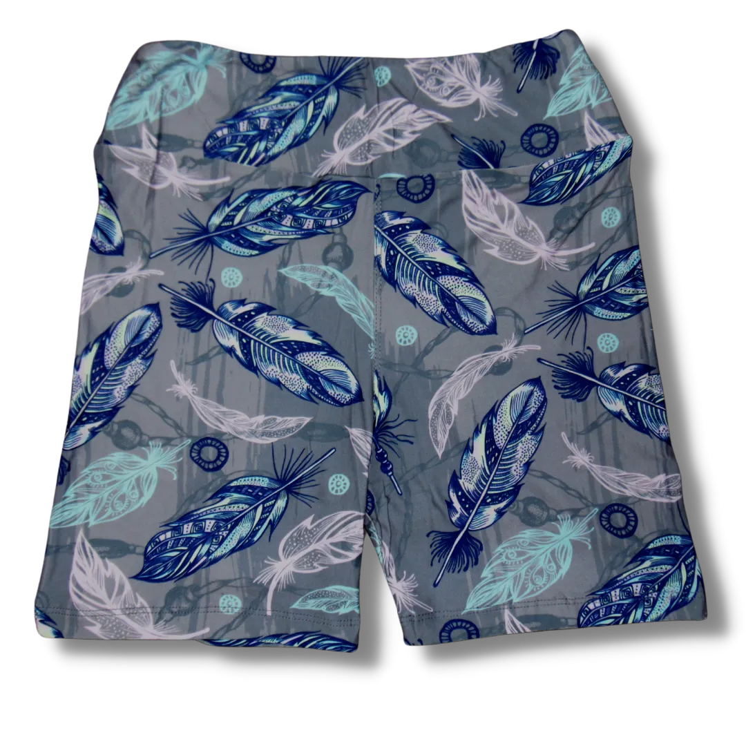 Flock Together in Biker-Slip Shorts 6"