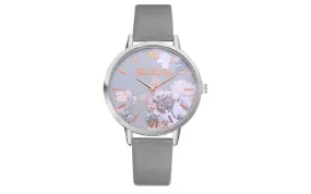 Flower Print Analog Alloy Watches