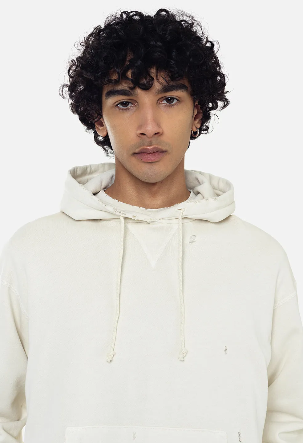 Folsom Hoodie / Vintage White