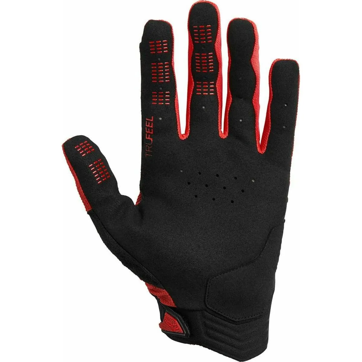 Fox Defend Full Finger Cycling Gloves - Red