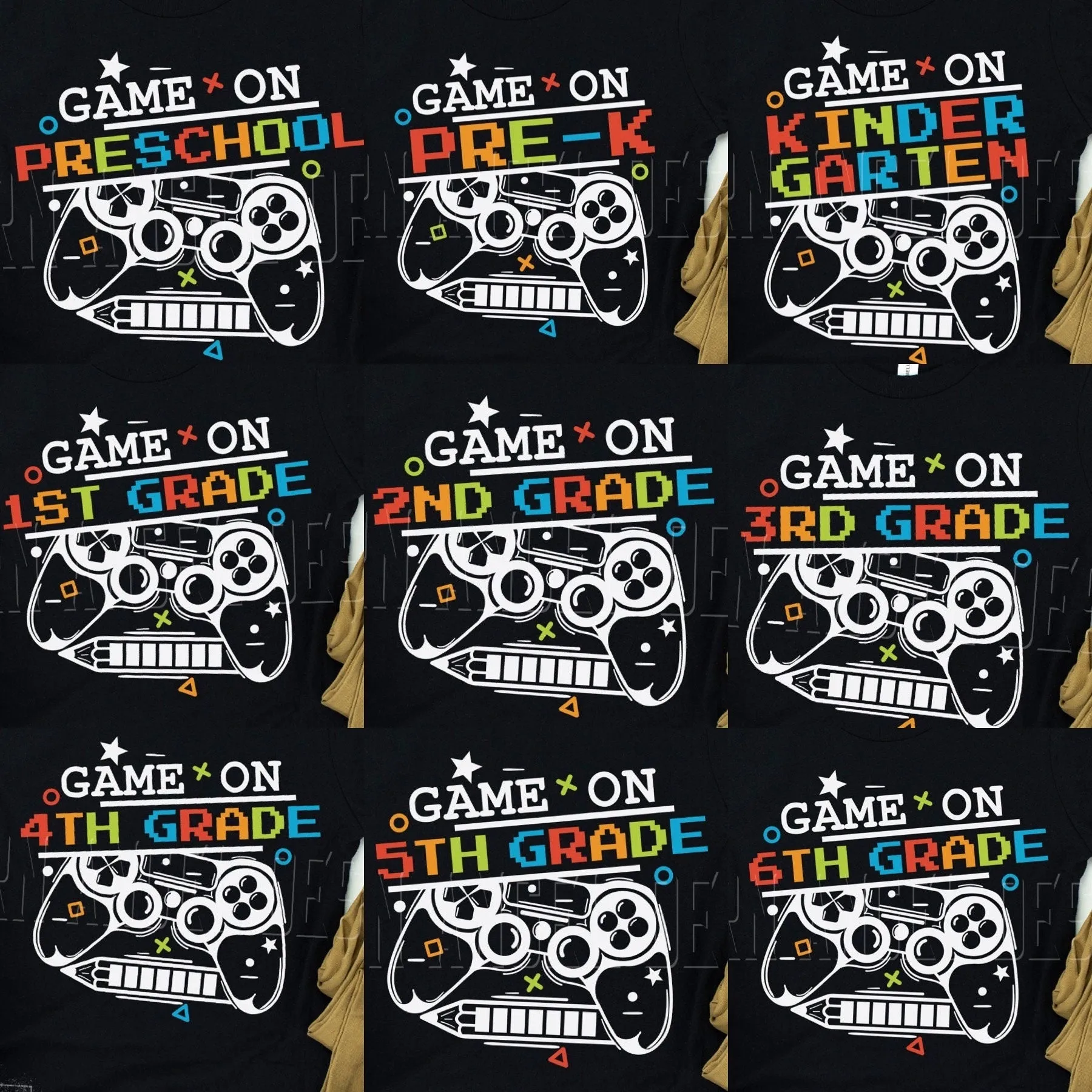 Game On Kindergarten t-shirt