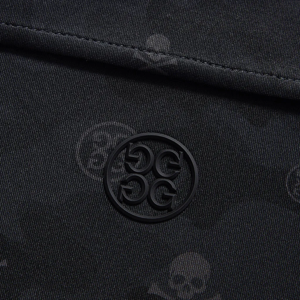 G/FORE ICON CAMO PRINTED POLO ONYX