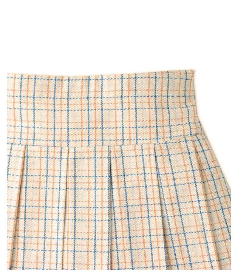 GINGERSNAPS SS24 Girls Checkered Pleated Skort