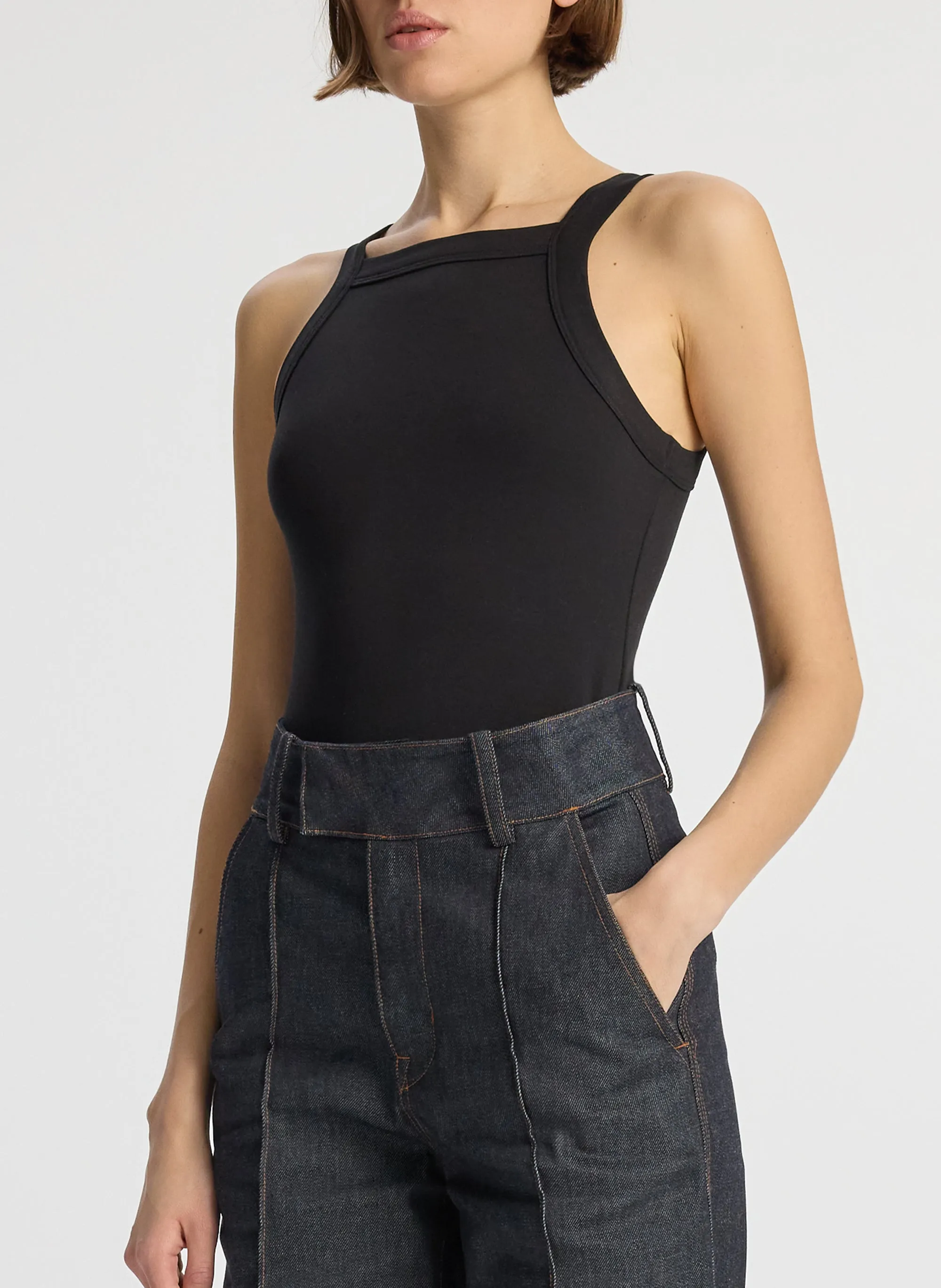 Hannah Cotton Rib Tank