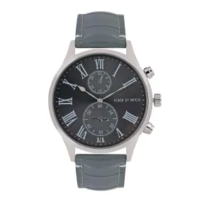 Heisler All Grey Pu Strap Watch