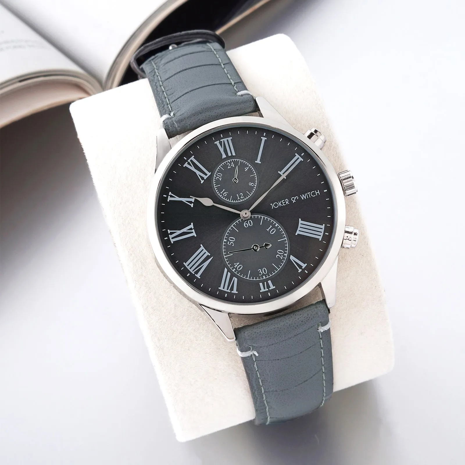 Heisler All Grey Pu Strap Watch